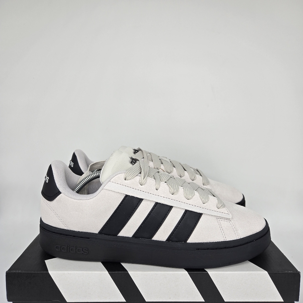 New adidas Grand Court Alpha 'Grey Black' IH1287 Men's Shoes Size 10.5 - Picture 3 of 8